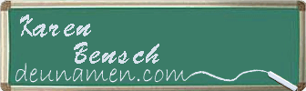 Karen Bensch Visitenkarte